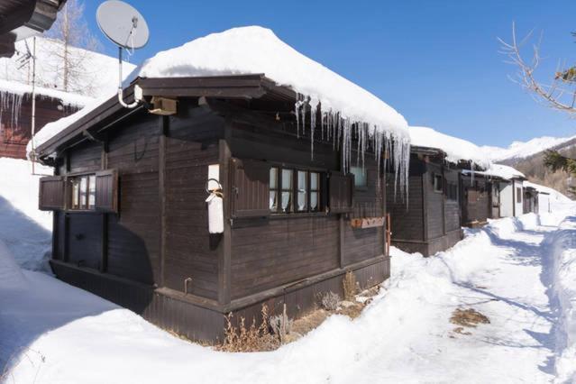 فيلا Lo Chalet Dello Sciatore Borgata Sestriere المظهر الخارجي الصورة
